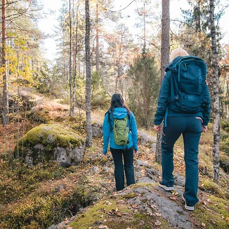Forest Ainola With View Next To Nuuksio National Park Otalampi