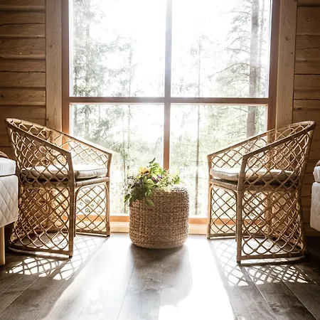 Forest Ainola With View Next To Nuuksio National Park בקתה *